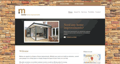 Desktop Screenshot of morleahomeimprovements.co.uk